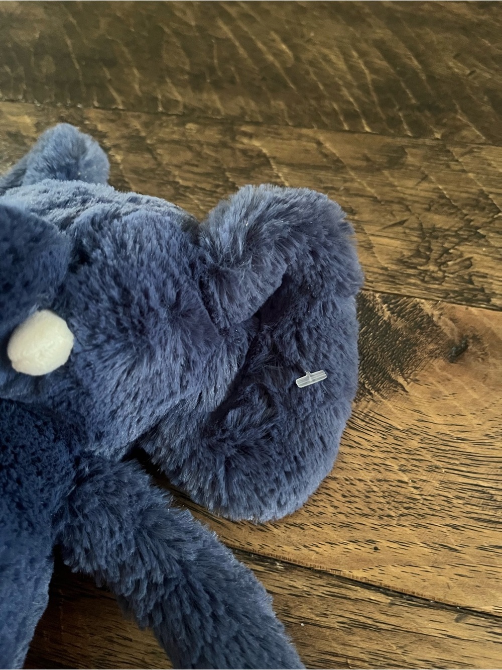 Jellycat Bashful Blue Elephant plush toy. - Picture 6 of 7